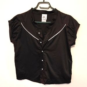 Retro Button-up Shirt- Sz. Medium